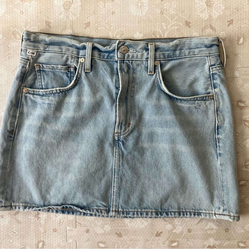 Citizens of Humanity Mini Denim Skirt
